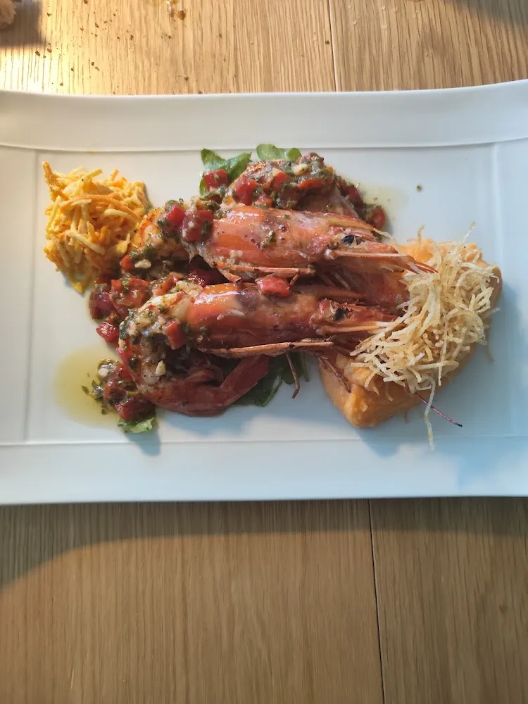 Gambas Grillées Et Piquillos