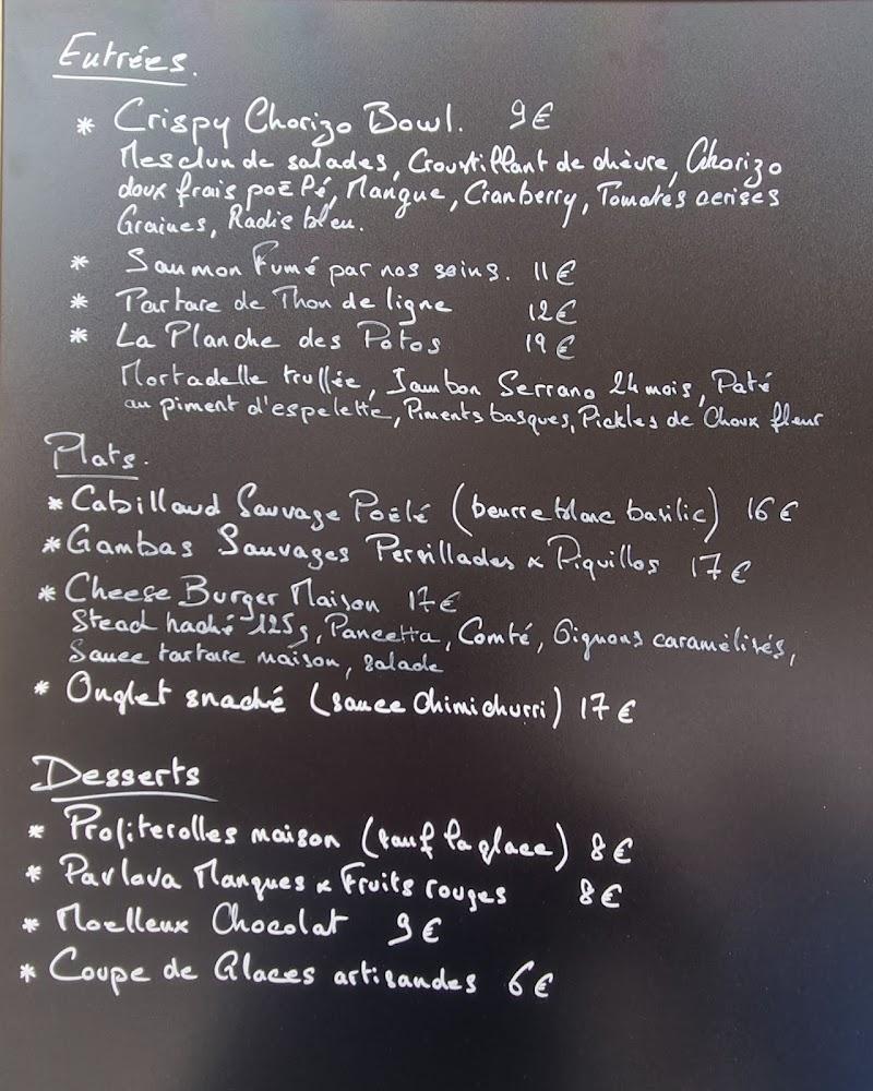 Le Ponton - Menu Image 1